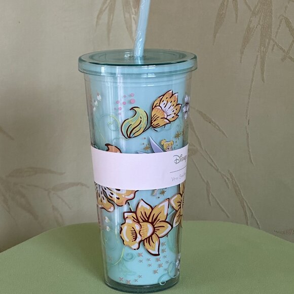 VERA BRADLEY DISNEY TUMBLER W/STRAW:NWT TINKER BELL, BAMBI, CLASSICS, or MICKEY - Picture 10 of 10